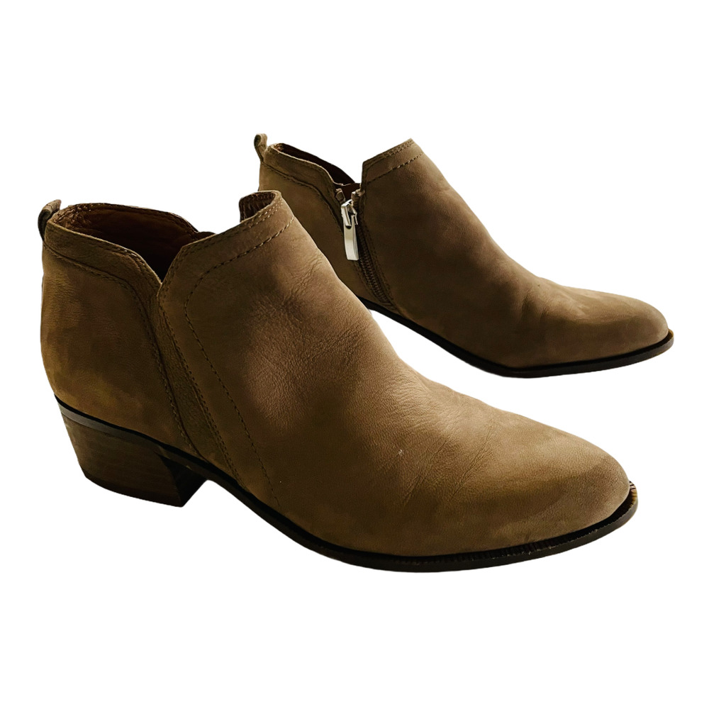 Franco Sarto Laslo Leather Ankle Chelsea Booties - Picture 2 of 9